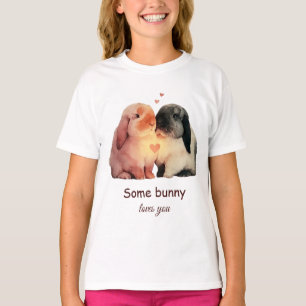 Some Bunny Loves You Couple Love T-Shirt