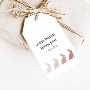 Some Bunny Loves You Easter Gift Tags