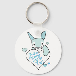 Some Bunny Loves You Gifts Key Ring