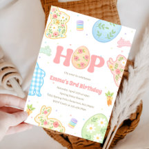 Some Bunny Pastel Floral 3rd Birthday