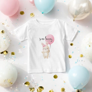 Some Bunny Pink Balloon BIG BROTHER Baby T-Shirt