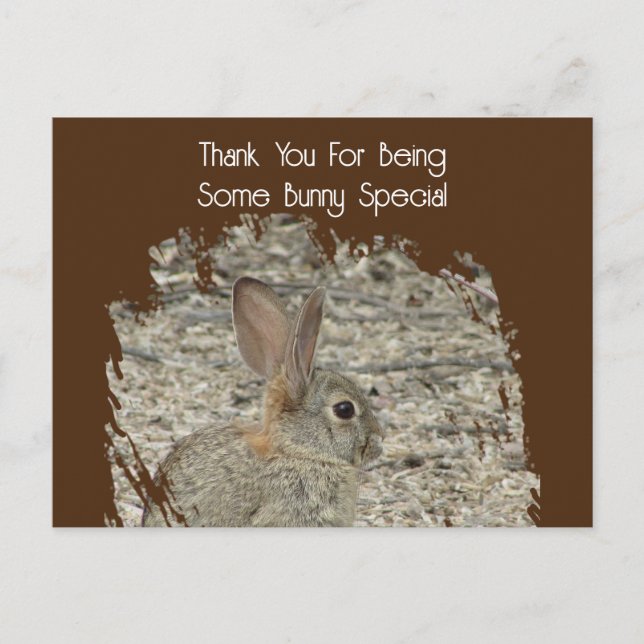 Some Bunny Special Employee Appreciation Workplace Postcard (Front)