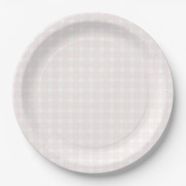Some Bunny Sweet Pink Baby Shower  Paper Plate