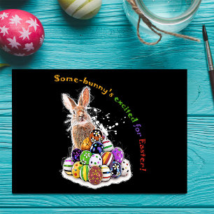 Some-bunny's excited for Easter! Postcard