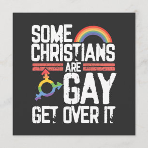 Some Christians Are Gay Get Over It Programme