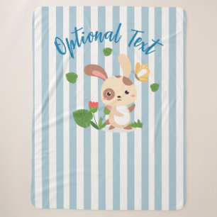 Some Cute Bunny Sherpa Blanket