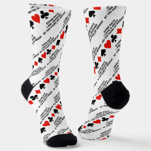 Some Days I Have A Crush On The Game Of Bridge Socks