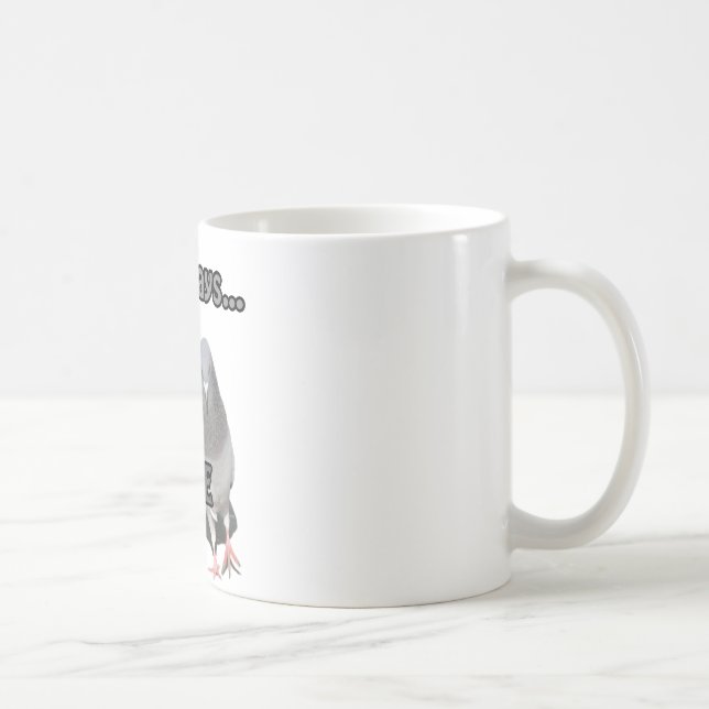 Some Days You're the Statue Coffee Mug (Right)