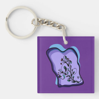 Some Evening Vine Key Ring