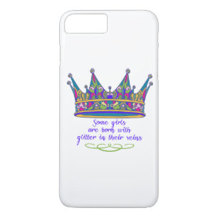 Some Girls are Born with Glitter in their Veins Case-Mate iPhone Case