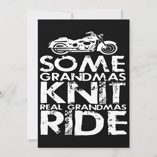 Some Grandmas Ride Ladies Biker Grandma T-Shirts (Front)