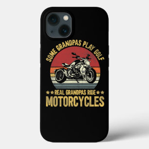Some Grandpas Play Golf Real Grandpas Ride Motorcy iPhone 13 Case