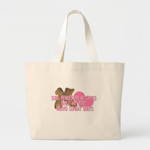 Some Heroes Wear Capes Large Tote Bag