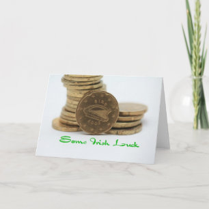 some Irish luck Card