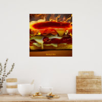 Some Like it Hotter AI Fantasy Digital Art Print