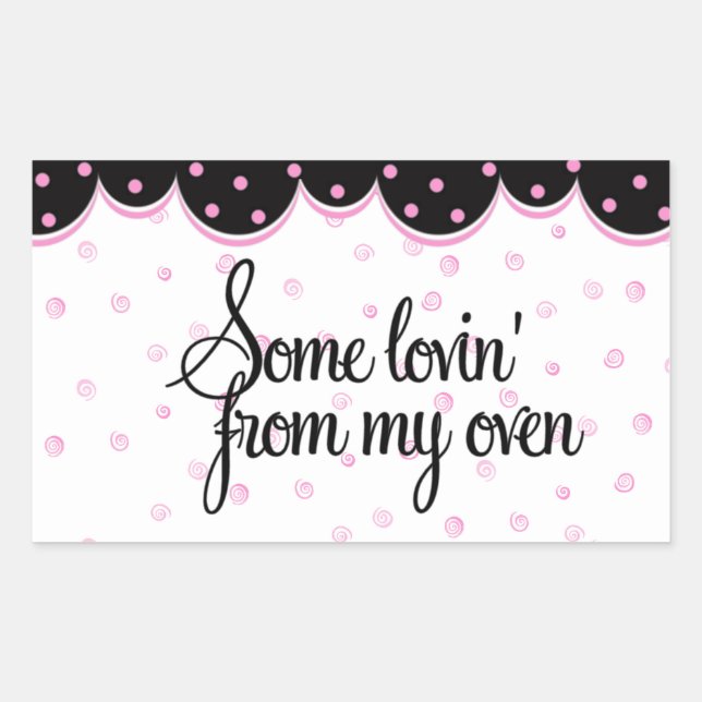 Some Lovin from my Oven Stickers (Front)