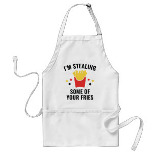 Some Of Your Fries Standard Apron