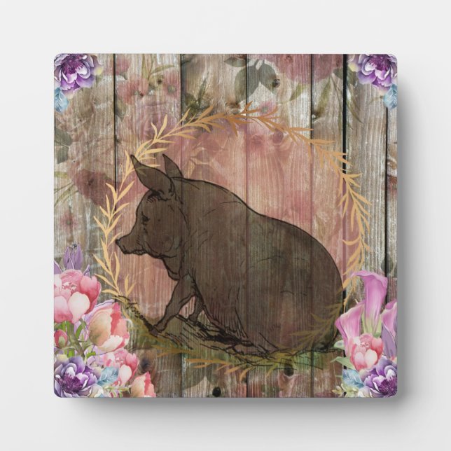 Some Pig Plaque (Front)