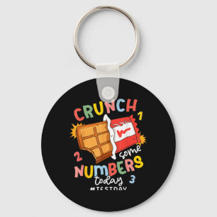Some Rock The Number Today Teacher Test Day  Key Ring