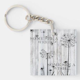 Some See A Weed Acrylic Keychain