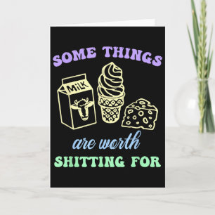 Some Things Are Worth Ting For Funny Apparel  Card