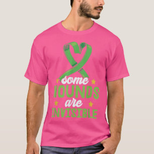 Some Wounds Are Invisible Depression Support Menta T-Shirt