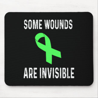 Some Wounds Are Invisible Mental Health Awareness  Mouse Pad