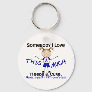 Somebody I Love - CFS (Girl) Key Ring