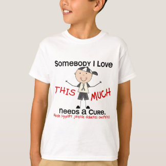 Somebody I Love - Juvenile Diabetes (Boy) T-Shirt