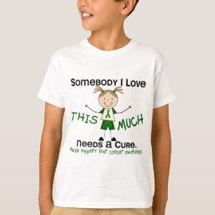 Somebody I Love - Liver Cancer (Girl) T-Shirt
