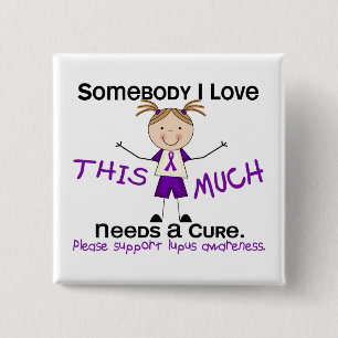 Somebody I Love - Lupus (Girl) 15 Cm Square Badge