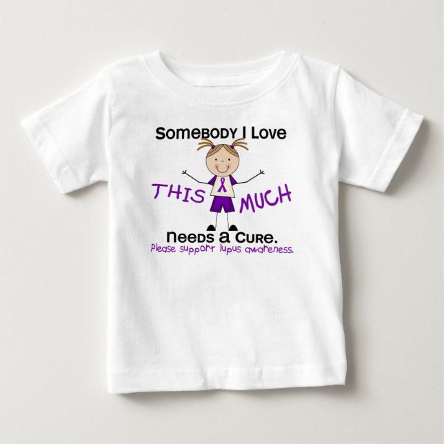 Somebody I Love - Lupus (Girl) Baby T-Shirt (Front)