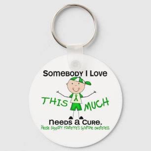 Somebody I Love - Tourettes Syndrome (Boy) Key Ring