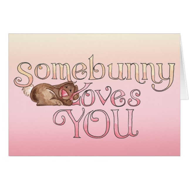 Somebunny (Front Horizontal)