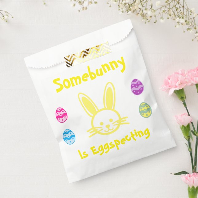 Somebunny Is Eggspecting Easter Pregnancy Favour Bags (Sealed)
