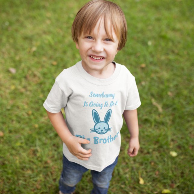 Somebunny Is Going To Be A Big Brother Toddler T-Shirt (Creator Uploaded)