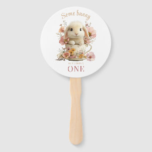 Somebunny is Turning One Handheld Party Fans