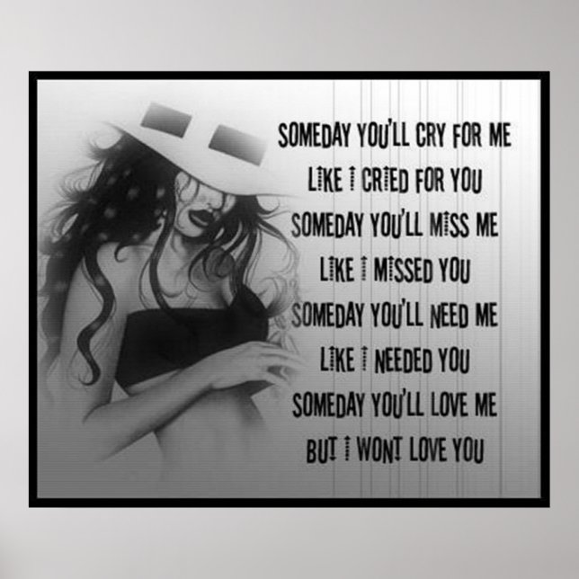 Someday Poster (Front)