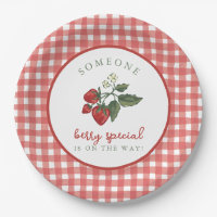 Someone Berry Special Baby Shower Napkin