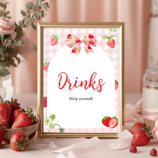 Someone Berry Sweet | Drinks Table Sign