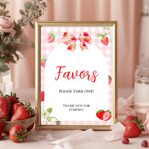 Someone Berry Sweet Favours Table Sign