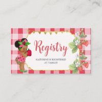 Someone Berry Sweet Strawberry Baby Registry