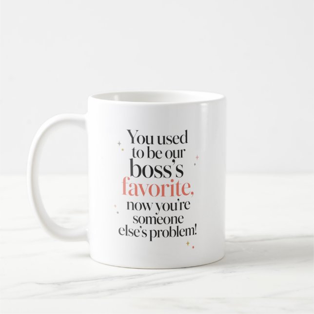 Someone Else's Problem Now Coffee Mug (Left)