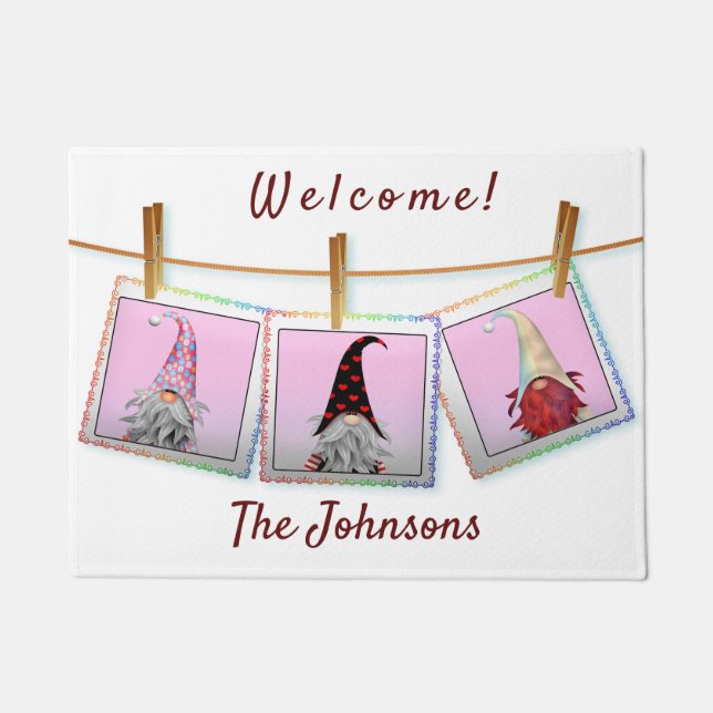 Someone Hung Us Out to Dry! Personalised Doormat (Front)