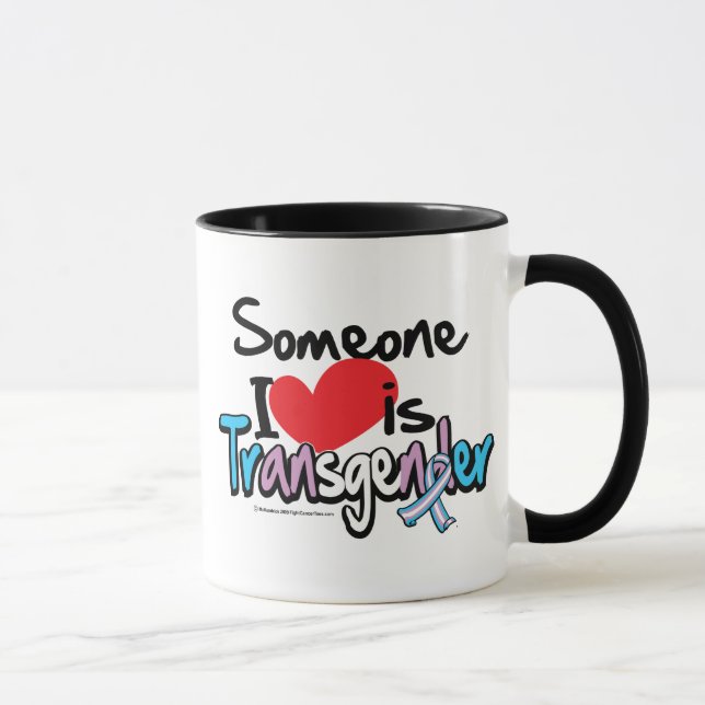 Someone I Love is Transgender Mug (Right)