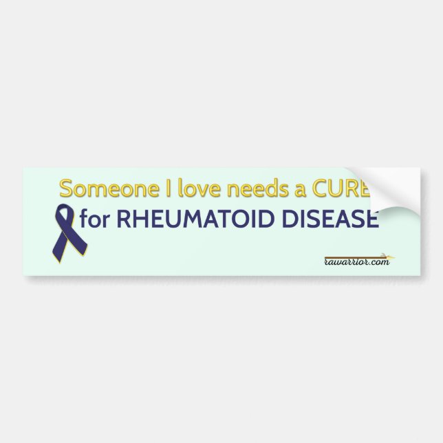 Someone I love needs a cure Bumper Sticker (Front)