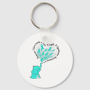 Someone I Love Needs A Cure Fragile X Syndrome Awa Key Ring