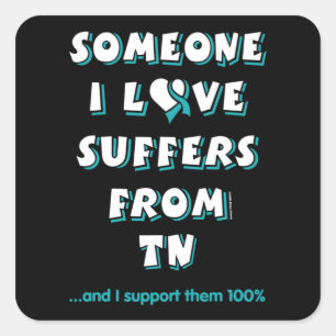 Someone I Love...TN Square Sticker