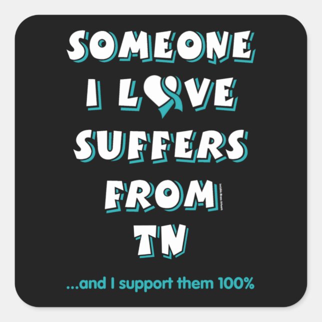 Someone I Love...TN  Square Sticker (Front)