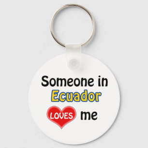 Someone in Ecuador Loves Key Ring